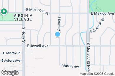 Map image of the property - 1859 S Kearney St