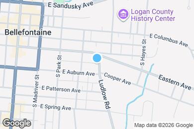 Map image of the property - 216 Ludlow Rd