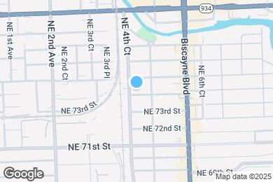 Map image of the property - 437 NE 74th St