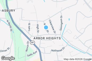 Map image of the property - 1107 Miller St