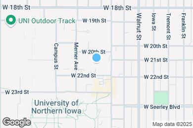 Map image of the property - Residences on College Hill