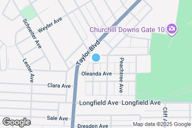 Map image of the property - 3319 Vetter Ave
