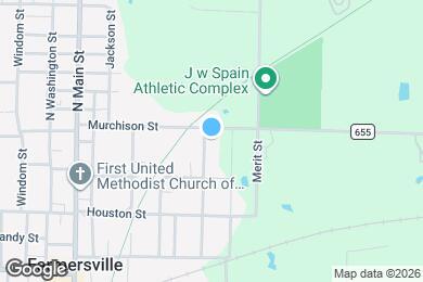 Map image of the property - 318 Woodard St