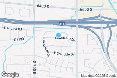 Map image of the property - 820 Bourdeaux Dr
