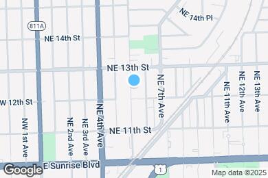 Map image of the property - 1214 NE 5th Ter