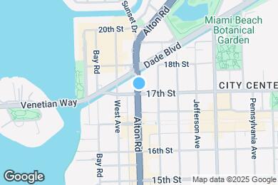 Map image of the property - 1201 17th St