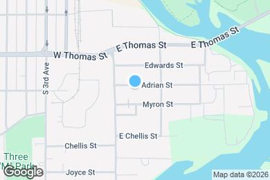 Map image of the property - 119 Adrian St