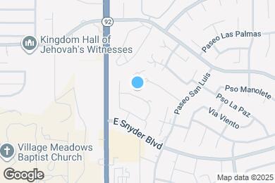 Map image of the property - 4147 Calle Barona