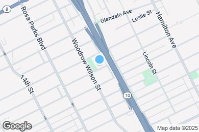 Map image of the property - 1568 Highland St