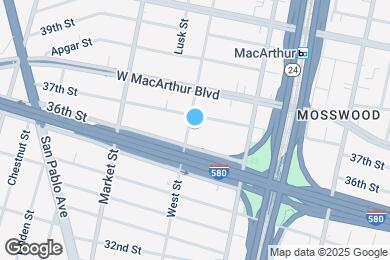 Map image of the property - 3640 West St