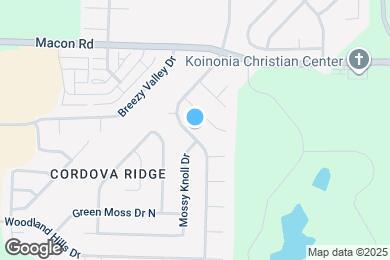 Map image of the property - 1158 Stable Run Dr
