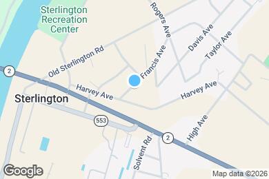 Map image of the property - 208 Frances Ave