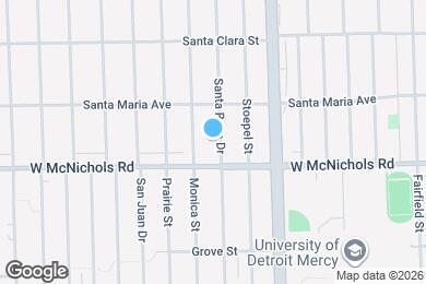 Map image of the property - 17145-17147 Santa Rosa Dr