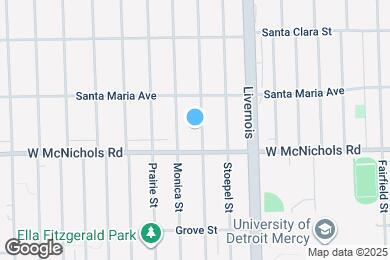 Map image of the property - 17147 Santa Rosa Dr