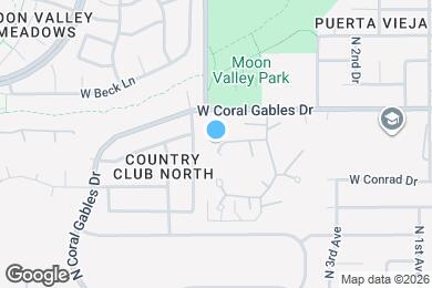 Map image of the property - 646 W Port Au Prince Ln