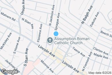 Map image of the property - 70 N Sprague Ave