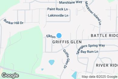 Map image of the property - 3828 Griffis Glen Dr