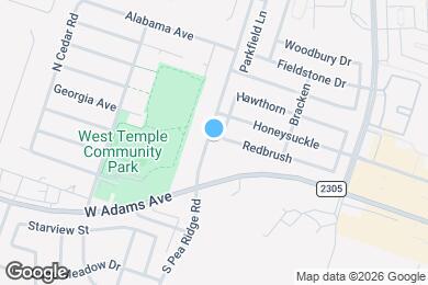 Map image of the property - 8119 Redbrush