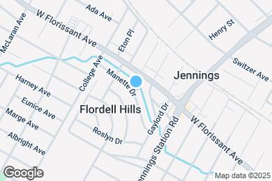 Map image of the property - 7121 Manette Dr