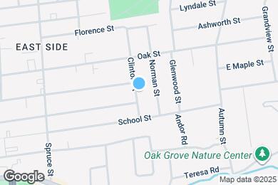 Map image of the property - 33 Clinton St