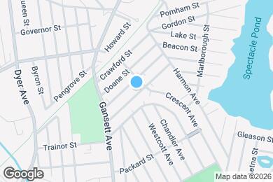 Map image of the property - 65 Appleton St