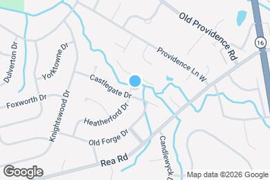 Map image of the property - 6618 Castlegate Dr