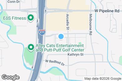 Map image of the property - Park Place Hurst Apartments