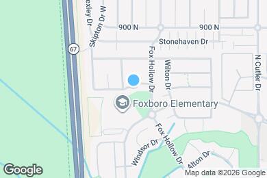 Map image of the property - 1065 W Haworth