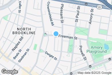 Map image of the property - 208 Freeman St