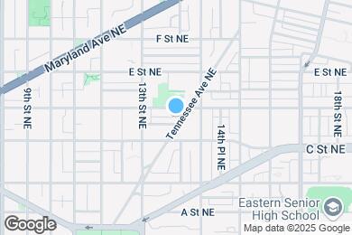 Map image of the property - 320 Tennessee Ave NE
