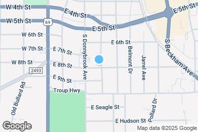 Map image of the property - 422 E 8th St