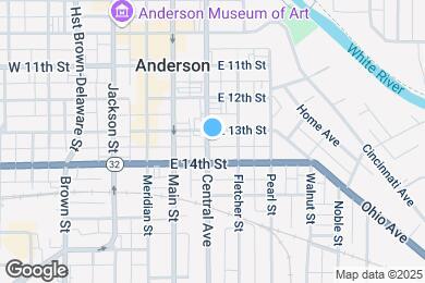 Map image of the property - 1314 Central Ave