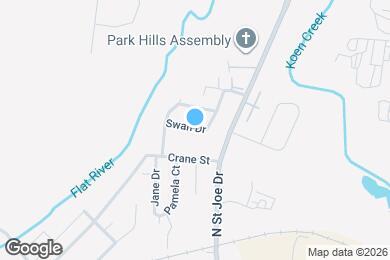 Map image of the property - 109 Swan Dr