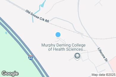 Map image of the property - The Apartments at Goose Creek