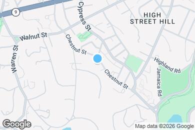 Map image of the property - 105 Chestnut St