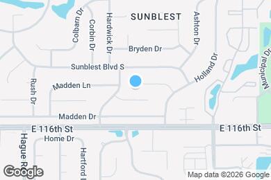 Map image of the property - 7809 Hampton Pl