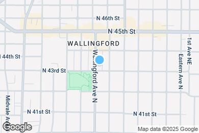 Map image of the property - 4306 Wallingford Ave N
