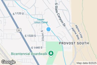 Map image of the property - 1293 S 1510 E