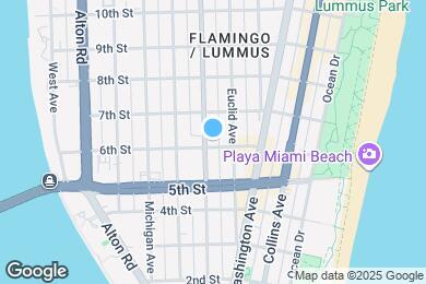 Map image of the property - 741 6th St