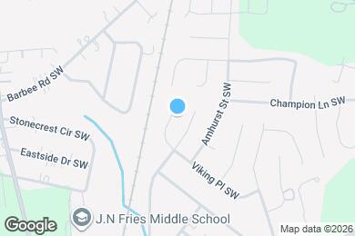 Map image of the property - 594 Viking Pl SW