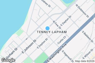 Map image of the property - 1111 E Johnson St