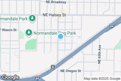 Map image of the property - 1110 NE 60th Ave
