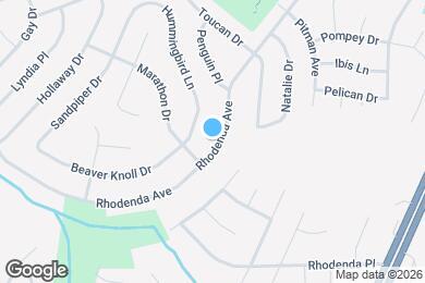 Map image of the property - 11104 Rhodenda Ave