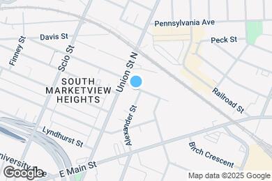 Map image of the property - 487 Alexander St