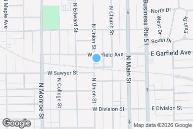 Map image of the property - 1908 N Union St