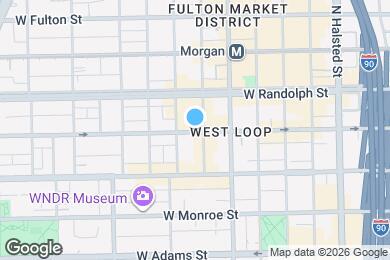 Map image of the property - 1056 W Washington Blvd