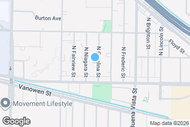 Map image of the property - 2239 N Catalina St