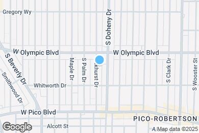 Map image of the property - 432 S Oakhurst Dr