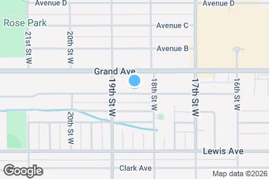 Map image of the property - 1823 Alderson Ave