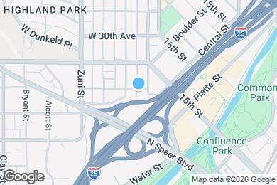 Map image of the property - 2118 W 28th Ave